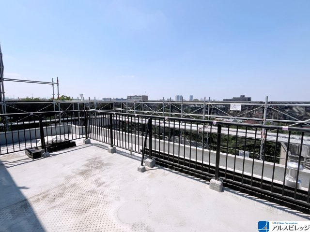 レーベンハイム鶴瀬のバルコニー