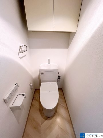レーベンハイム鶴瀬のトイレ|清潔感のあるトイレです