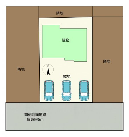 リフォーム済中古戸建　不破郡垂井町綾戸　昭和59年築の区画図