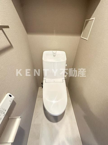 【トイレ】 | プラウドフラット西蒲田 | シンプルで使いやすいトイレです