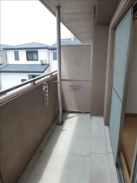 レージュ川原通のバルコニー