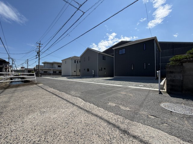 【前面道路含む現地写真】 | クレイドルガーデン倉敷市中畝第19 (全3棟)