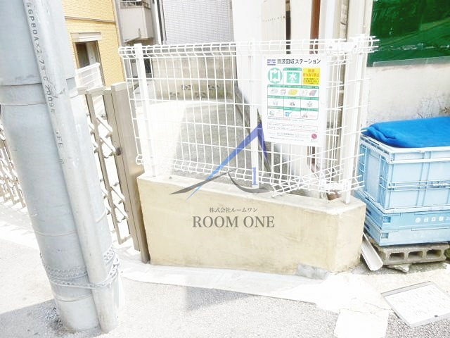 ソレイユ大崎のその他共用部分|敷地内ゴミ置き場です。