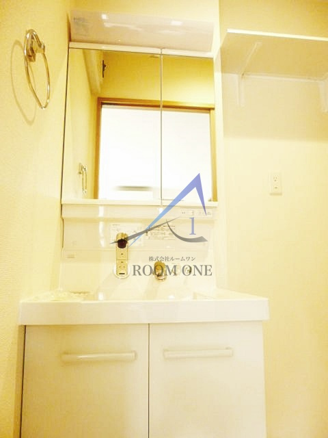 ソレイユ大崎の洗面所|洗面台です。