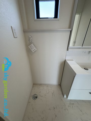 藤沢市辻堂太平台４期　新築戸建　全２棟２号棟のランドリースペース