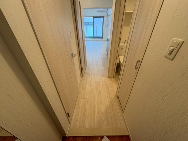 プレジオ難波の玄関