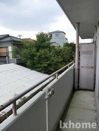 吉田マンション・東雲パートIIのバルコニー|陽当たり良好なバルコニーです