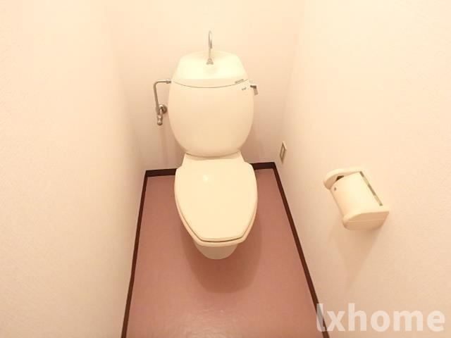 吉田マンション・東雲パートIIのトイレ|清潔感のあるトイレです