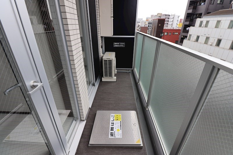 ジェノヴィア浅草Ⅳスカイガーデンのバルコニー