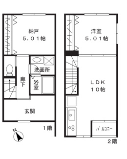 【間取り】 | Casa Bianco