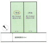 野洲市西河原　１号地　売土地の画像
