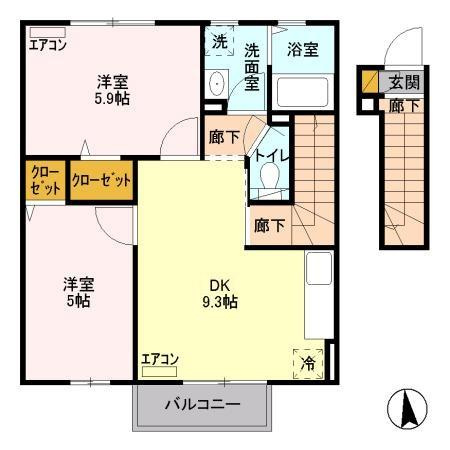ハーモニーの間取り