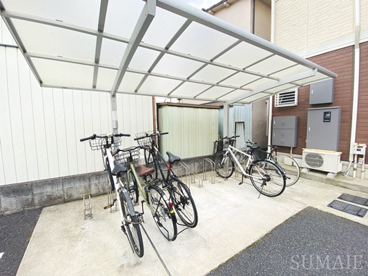 グランド　パレス　オクドのその他共用部分|駐輪場あり。
