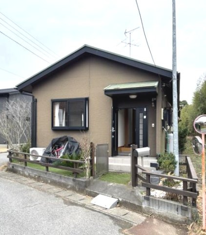 長生郡長生村一松乙　平屋中古戸建の外観|平成19年4月築　3K平屋　カーポート1台　サーフスポットまで車約5分　ウッドデッキ付