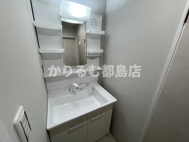 クォーク新森の洗面所