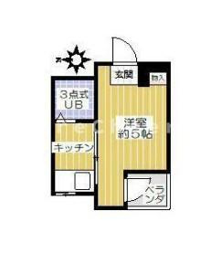 【間取り】 | セントラルマンション笹塚