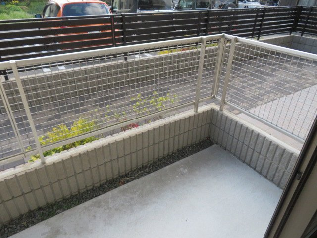シャーメゾンライグラスのバルコニー