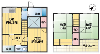 【間取り】 | ■長田区上池田3丁目　中古戸建て