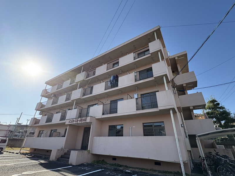 熊本市東区御領６丁目の賃貸マンションの外観