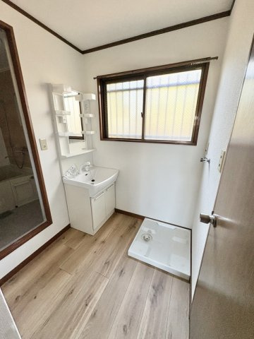 熊本市東区御領６丁目の賃貸マンションの洗面所