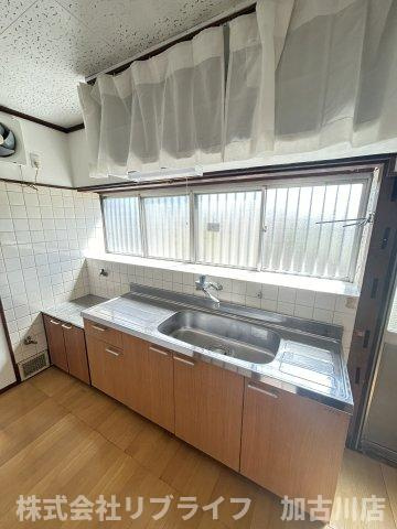 二屋戸建てのキッチン