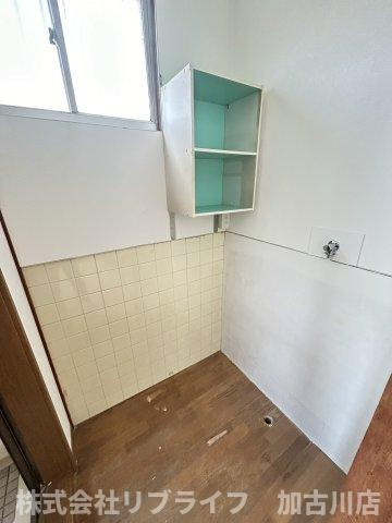 二屋戸建ての洗面所