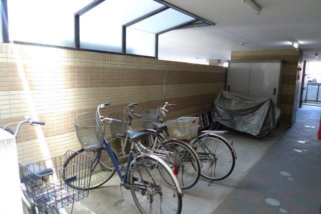 TONBOマンションの設備|自転車置き場です