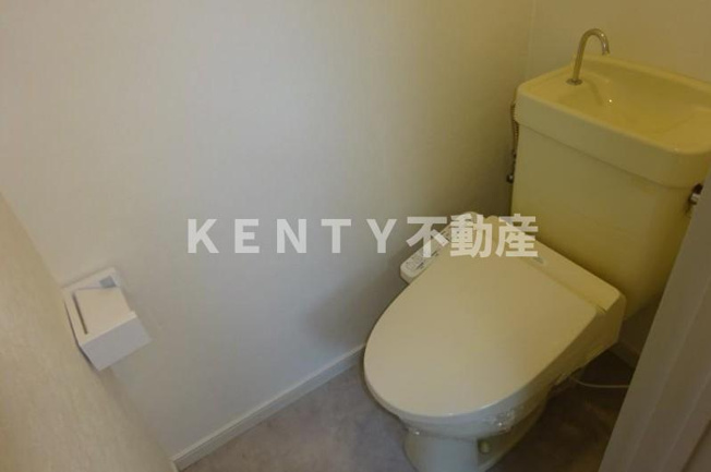 【トイレ】 | サンハイツ大森 | 清潔感のあるトイレです