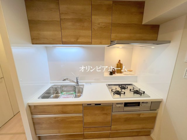 向島パークハイツ第2 　6階　リ　フォーム済　家具付のキッチン