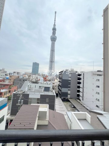 向島パークハイツ第2 　6階　リ　フォーム済　家具付の展望