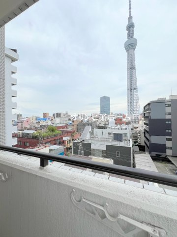 向島パークハイツ第2 　6階　リ　フォーム済　家具付の展望