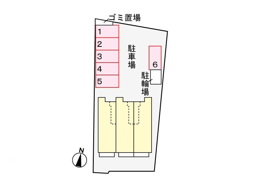 フォルシュ　Ｇ　　刈谷市近郊の賃貸はクラスホームの駐車場