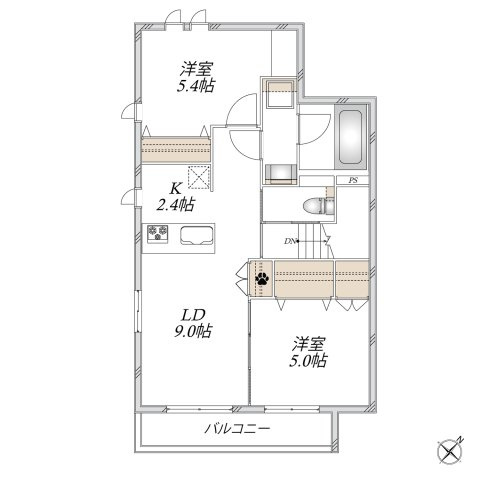 【間取り】 | （仮称）北烏山3丁目メゾン