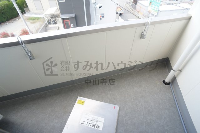 ELEGANTE宝塚のバルコニー