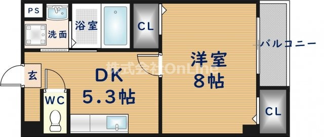【間取り】 | アンソレイユ菱屋西
