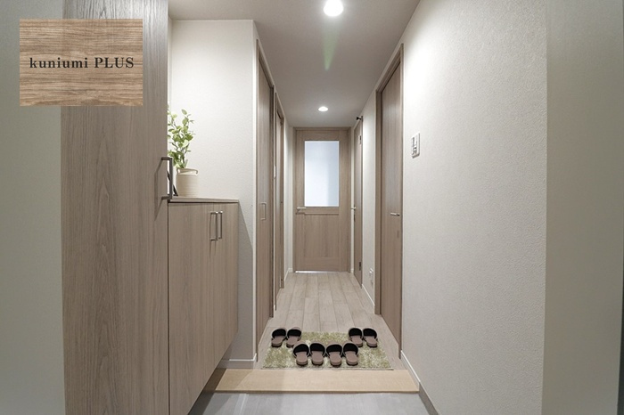 プレステ15番館鶴見緑地の玄関