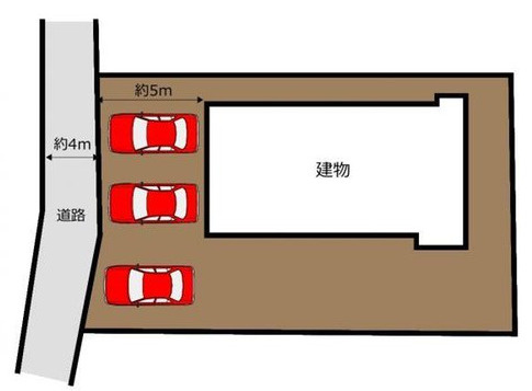 売中古戸建　富士宮市山本の区画図