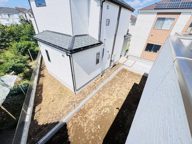柏市五條谷新築戸建【風早北部小学校:9分】の展望|バルコニーより南側眺望