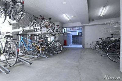 【その他共用部分】 | ハーモニーレジデンス名古屋今池 | 駐輪場です