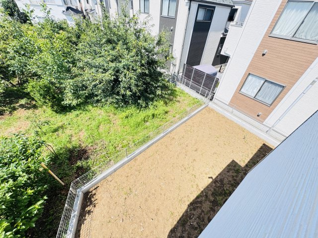 柏市五條谷新築戸建【風早北部小学校:9分】の展望|バルコニーより南側眺望