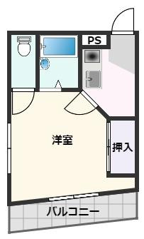 【間取り】 | ハイツハラヤマ