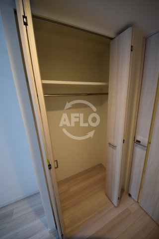 S-RESIDENCE阿波座WESTの収納|S-RESIDENCE阿波座WEST　クローゼット