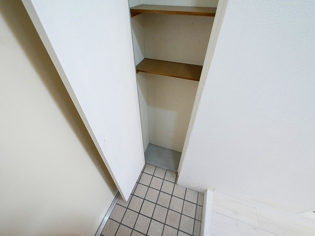 KASHIHARA CITY BUILDINGの収納|大きなスペースがあり、収納には困りません