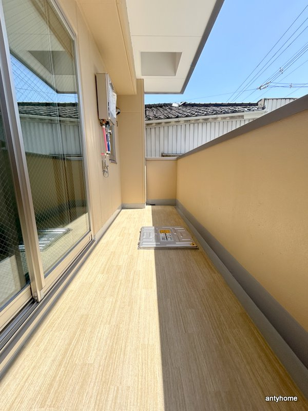 サンティエ福島吉野　仲介手数料無料のバルコニー