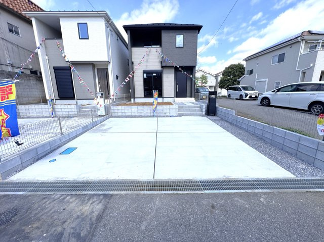 柏大津ケ丘1丁目（大津ヶ丘台第一小学校:徒歩9分）の駐車場|2号棟駐車スペース・並列2台駐車可