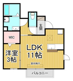 アイ・ドミールの間取り