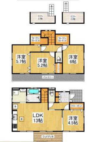 所沢市久米　中古一戸建　～ロフトのあるお家～