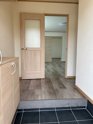 北見市北央町１１０番地４７　新築平屋建の玄関