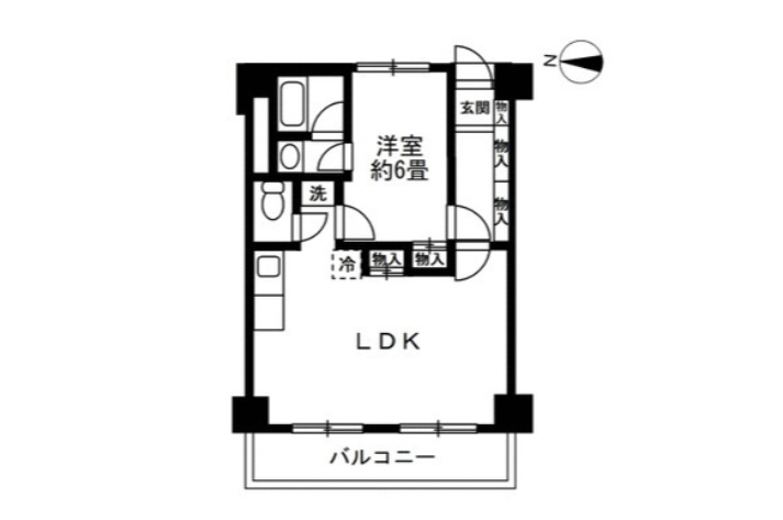要町ハイムの間取り