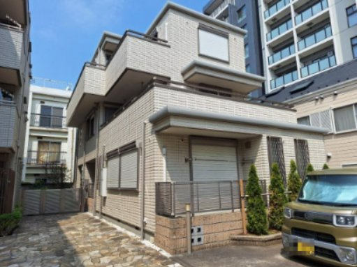 品川区荏原４丁目の賃貸マンションの外観